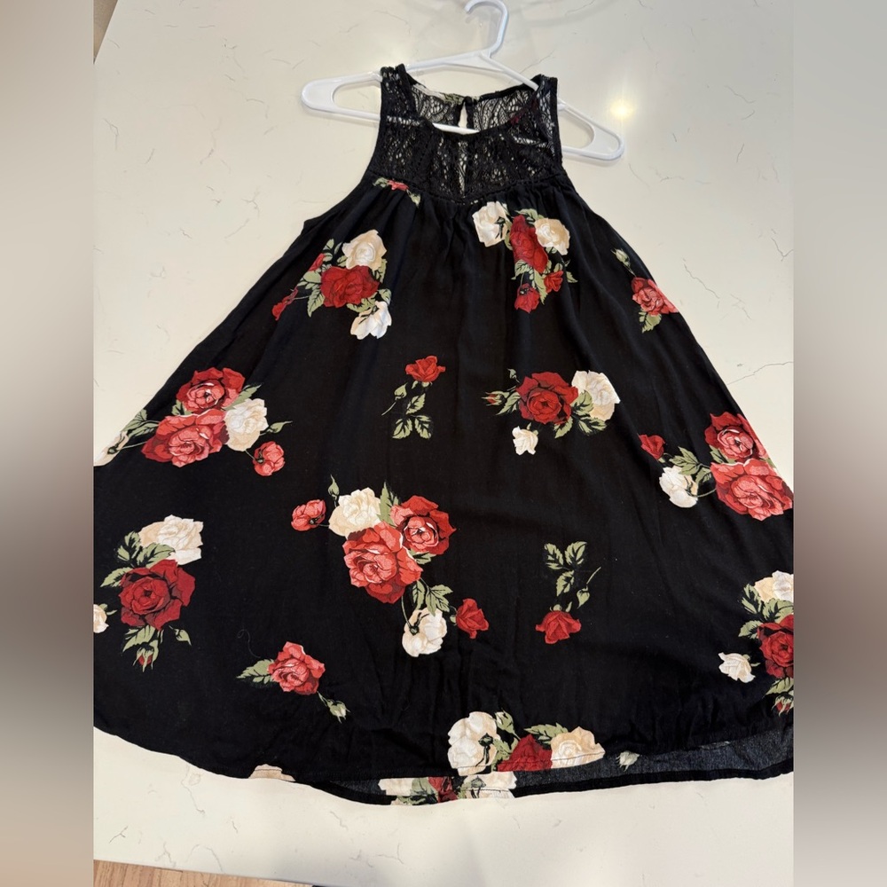 Altar'd State Black Lace Dress